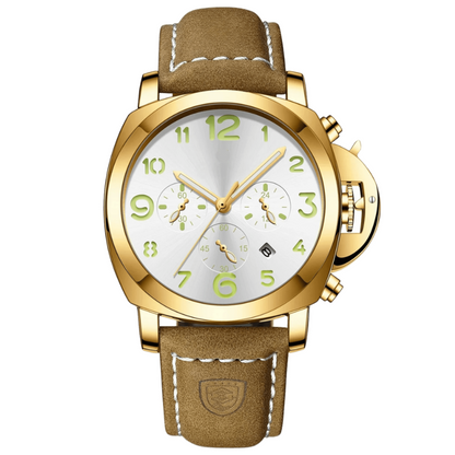 herren-uhr-lemans-gold-weiß