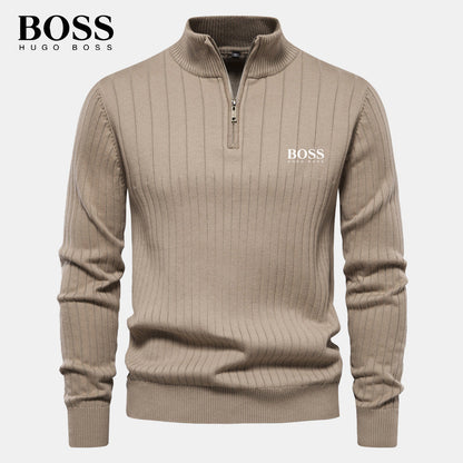 𝐵oss Premium Long-sleeve Jumper